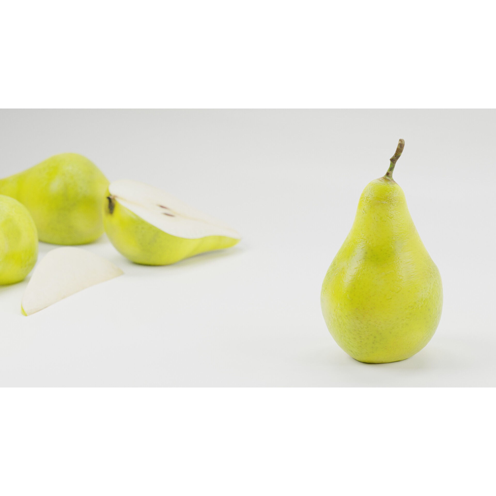 Mega Fruit Pack - Low-Poly Game-Ready 3D Model - View 6