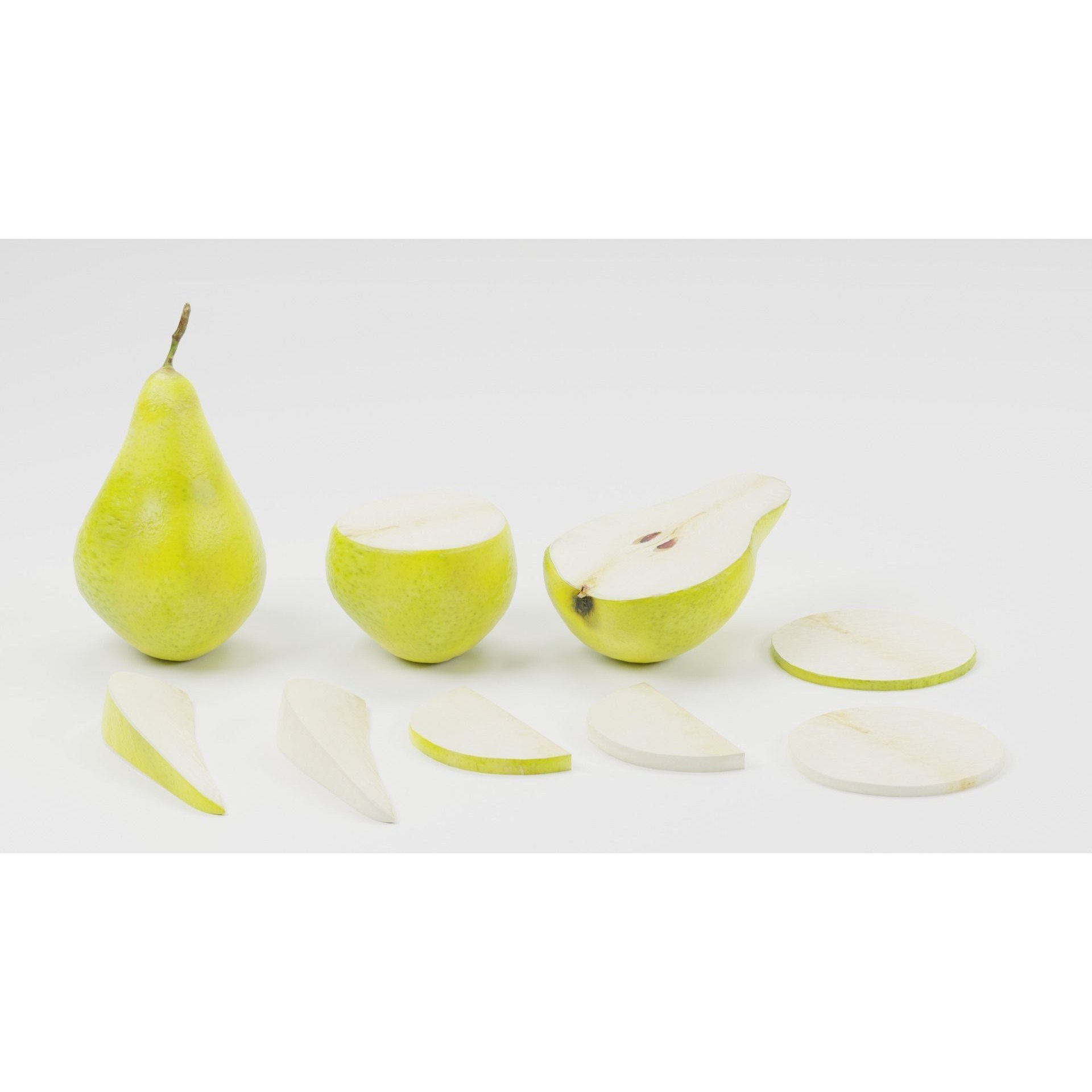 Mega Fruit Pack - Low-Poly Game-Ready 3D Model - View 7