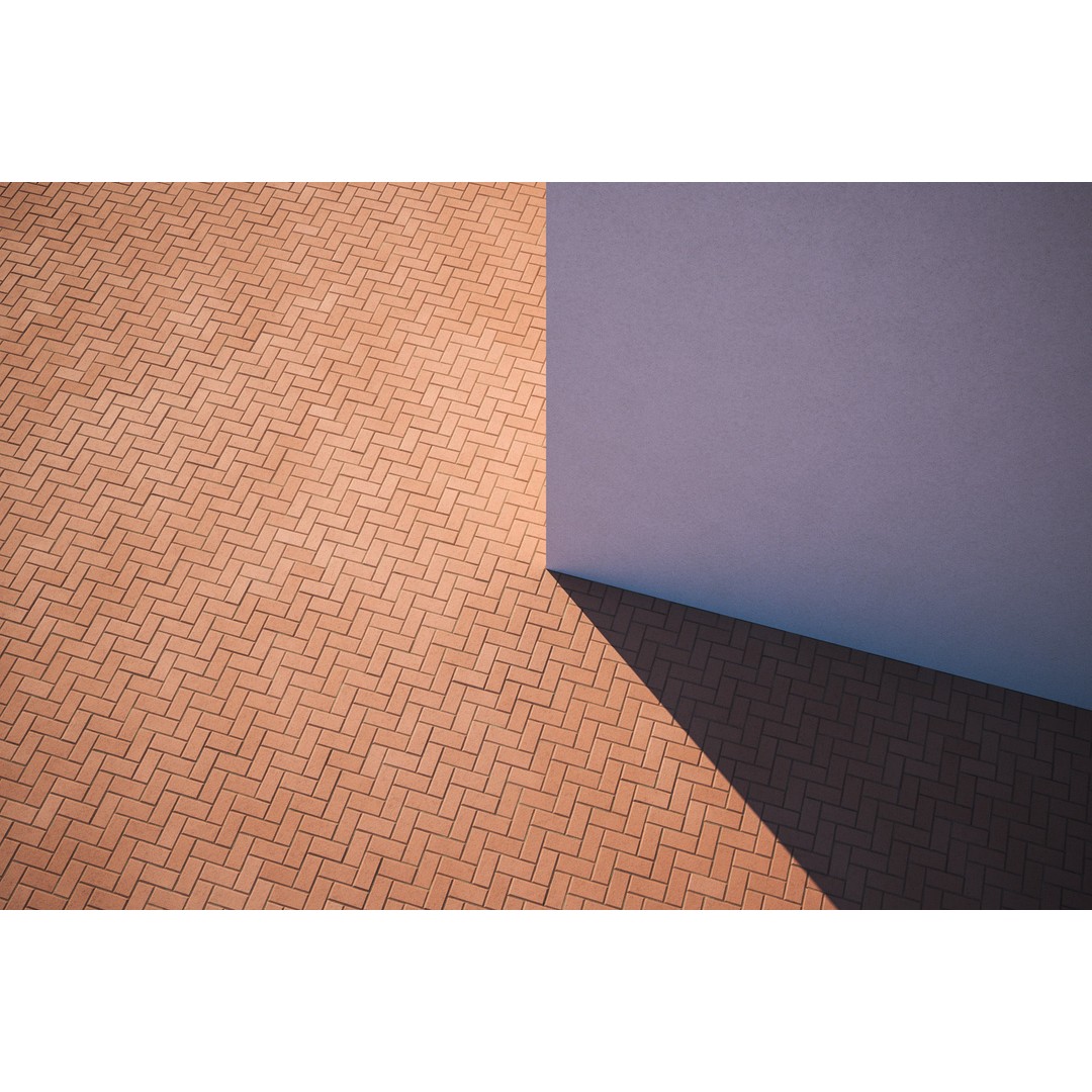 Large Area Paving Textures 3D Model – 8K Modern Pavement, PBR - View 47