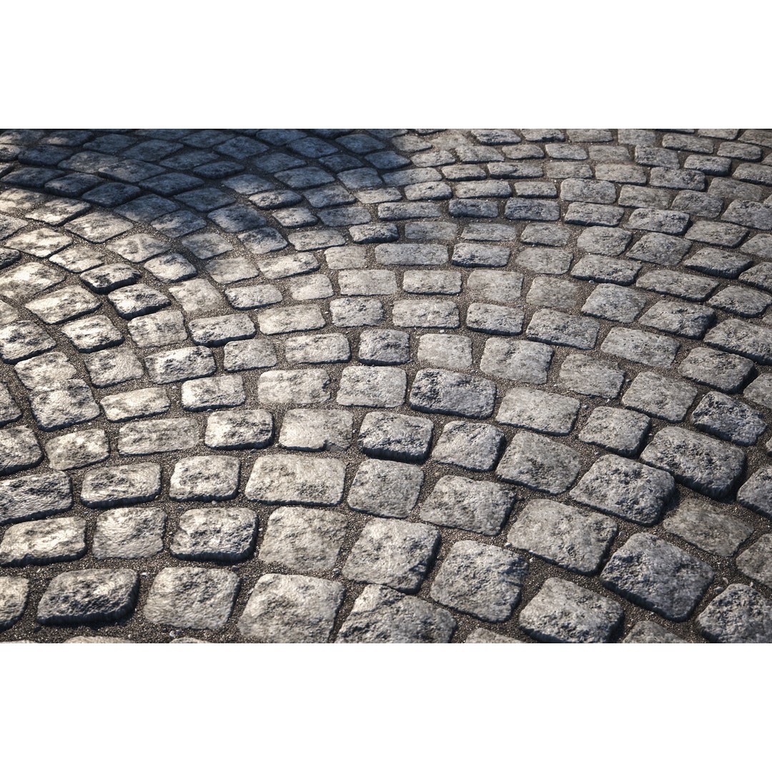 Large Area Paving Textures 3D Model – 8K Modern Pavement, PBR - View 57