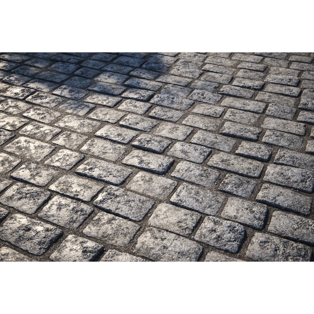 Large Area Paving Textures 3D Model – 8K Modern Pavement, PBR - View 60