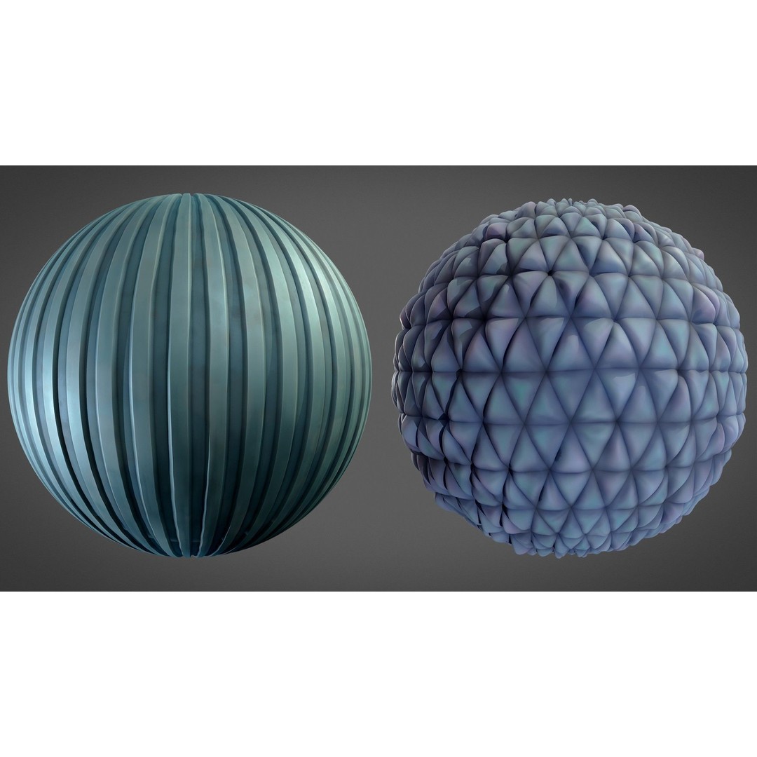 Stylized Town Textures 3D Model – PBR Materials, 2048x2048 PNG - View 12