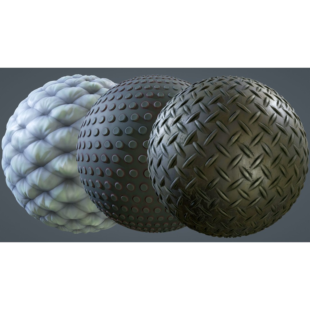 Stylized Town Textures 3D Model – PBR Materials, 2048x2048 PNG - View 23