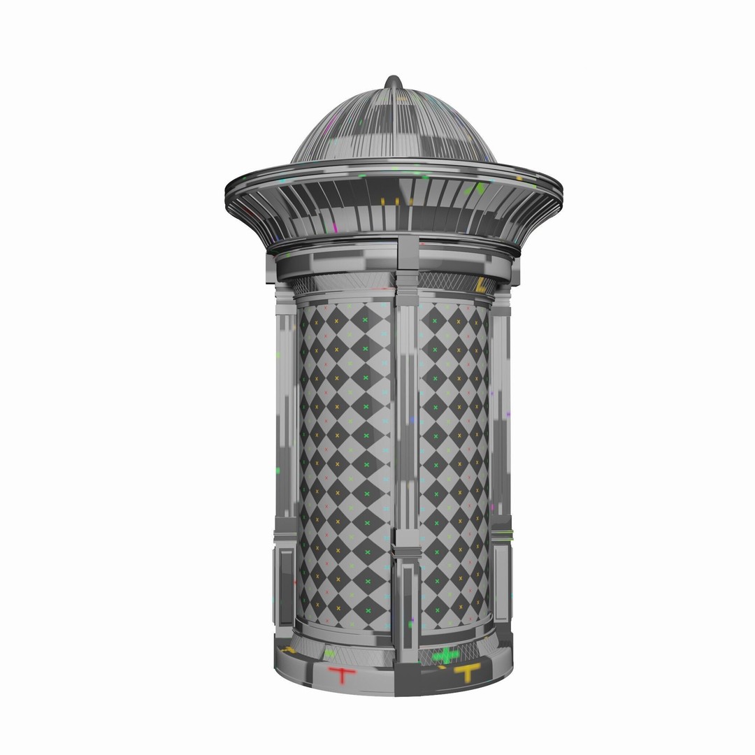 Café de Flore 3D Model – High Poly Architectural Asset, Blender, FBX - View 33