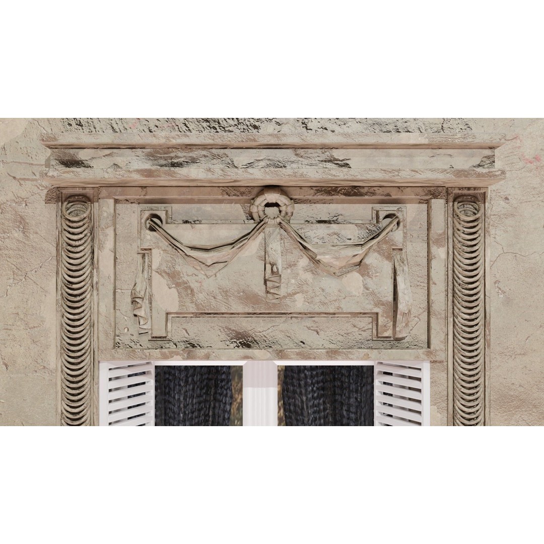 Café de Flore 3D Model – High Poly Architectural Asset, Blender, FBX - View 62