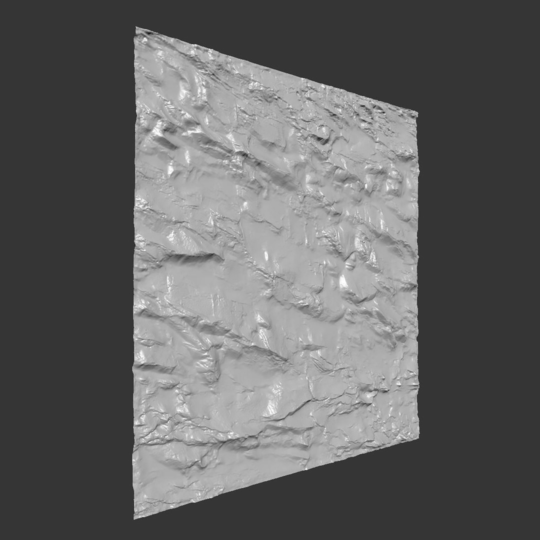 Stone Wall 3D Model – High Quality Natural Textures, FBX & OBJ - View 10