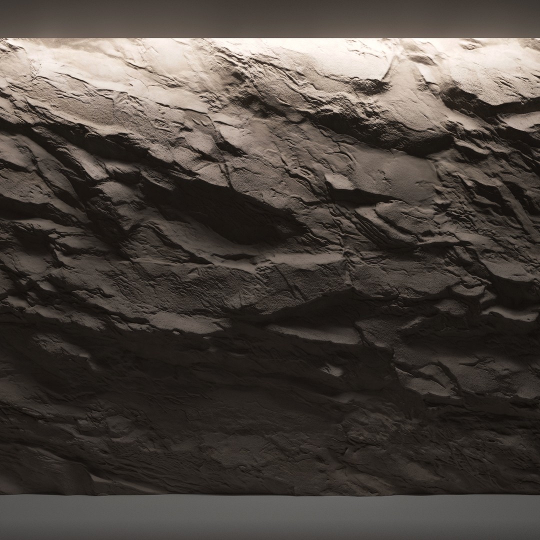 Stone Wall 3D Model – High Quality Natural Textures, FBX & OBJ - View 7