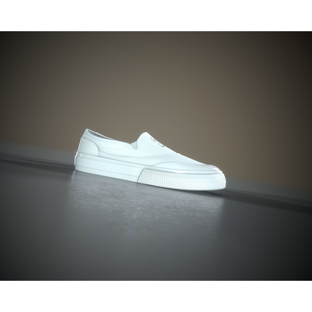 Adidas Nizza RF Slip 3D Model – Low Poly Game Asset, FBX & OBJ - View 13