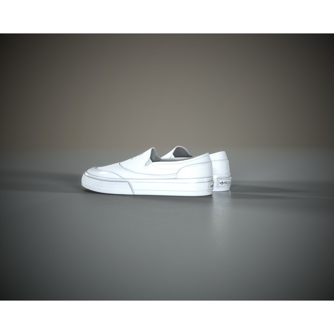 Adidas Nizza RF Slip 3D Model – Low Poly Game Asset, FBX & OBJ - View 15