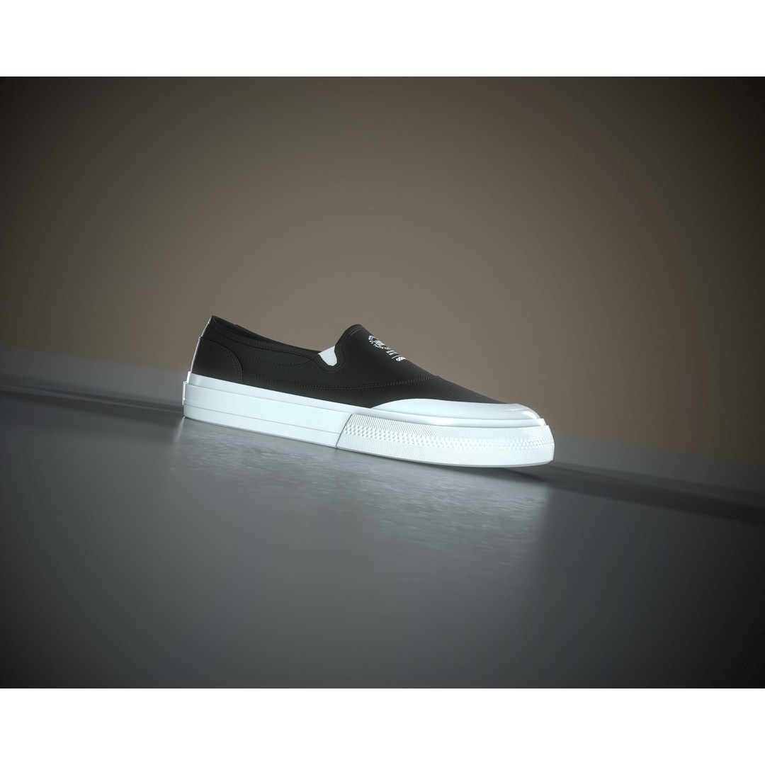 Adidas Nizza RF Slip 3D Model – Low Poly Game Asset, FBX & OBJ - View 5