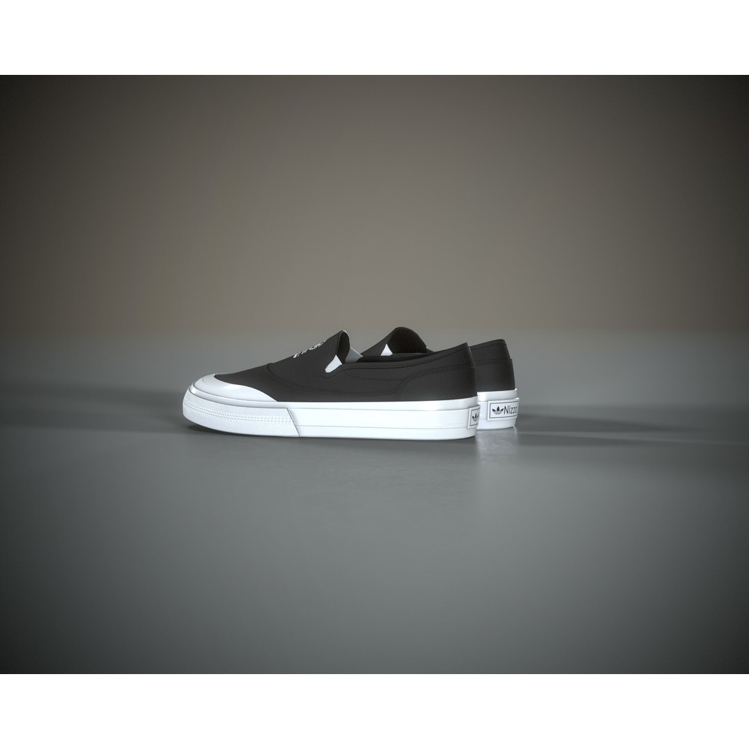 Adidas Nizza RF Slip 3D Model – Low Poly Game Asset, FBX & OBJ - View 7