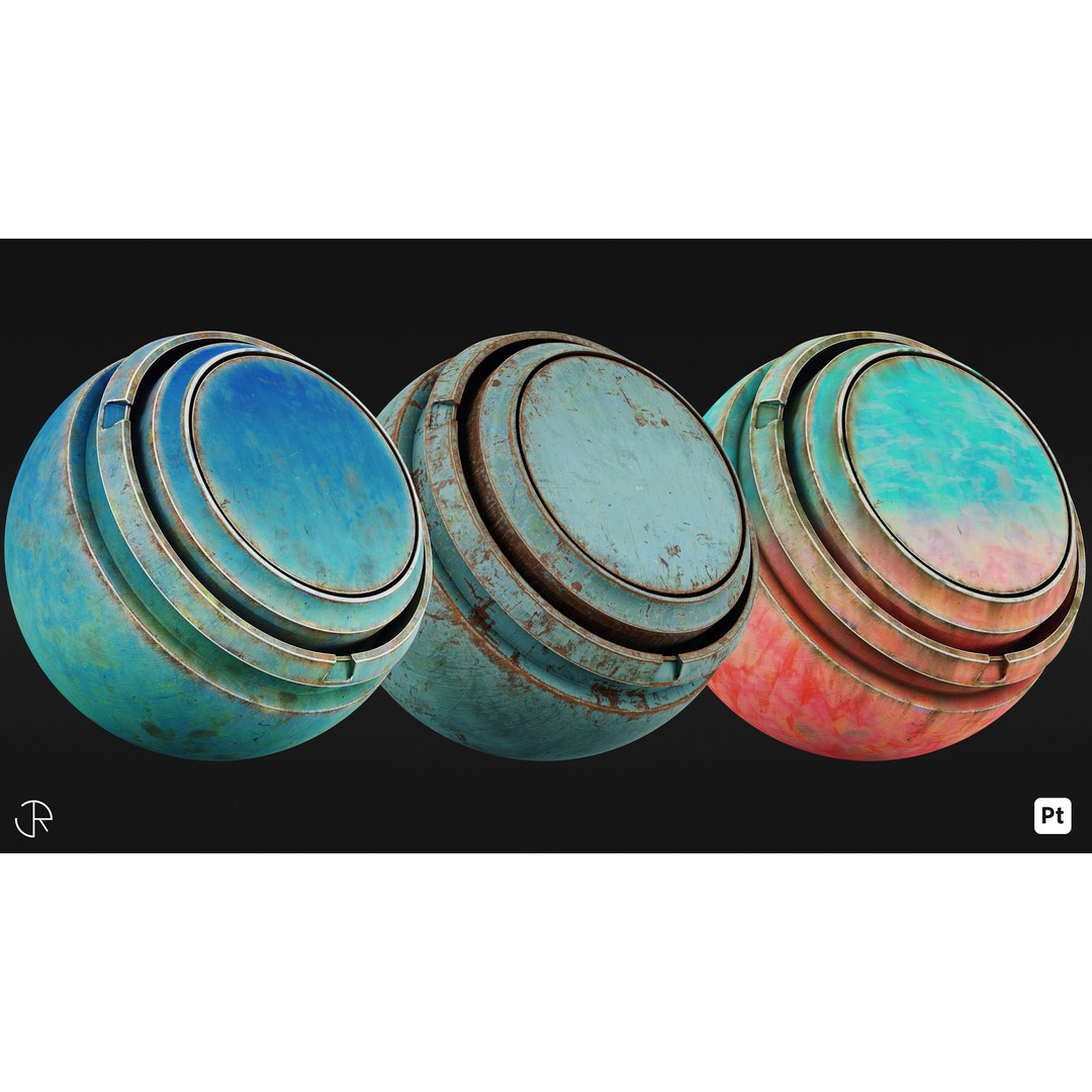 Wood Smart Materials 3D Model – High-Detail PBR Textures for Substance Painter - View 11