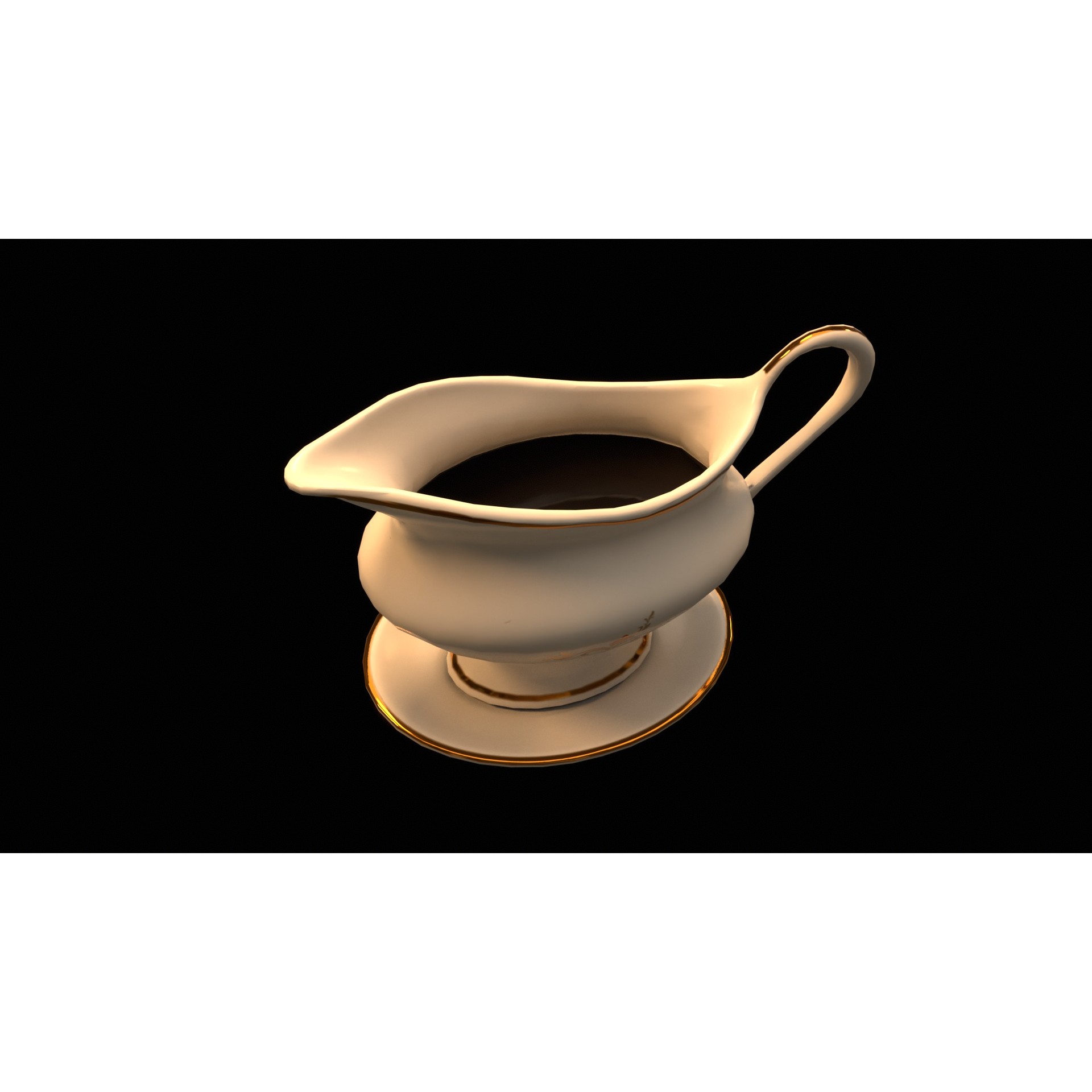 Christmas Dinner - Low-Poly Game-Ready 3D Model - View 63