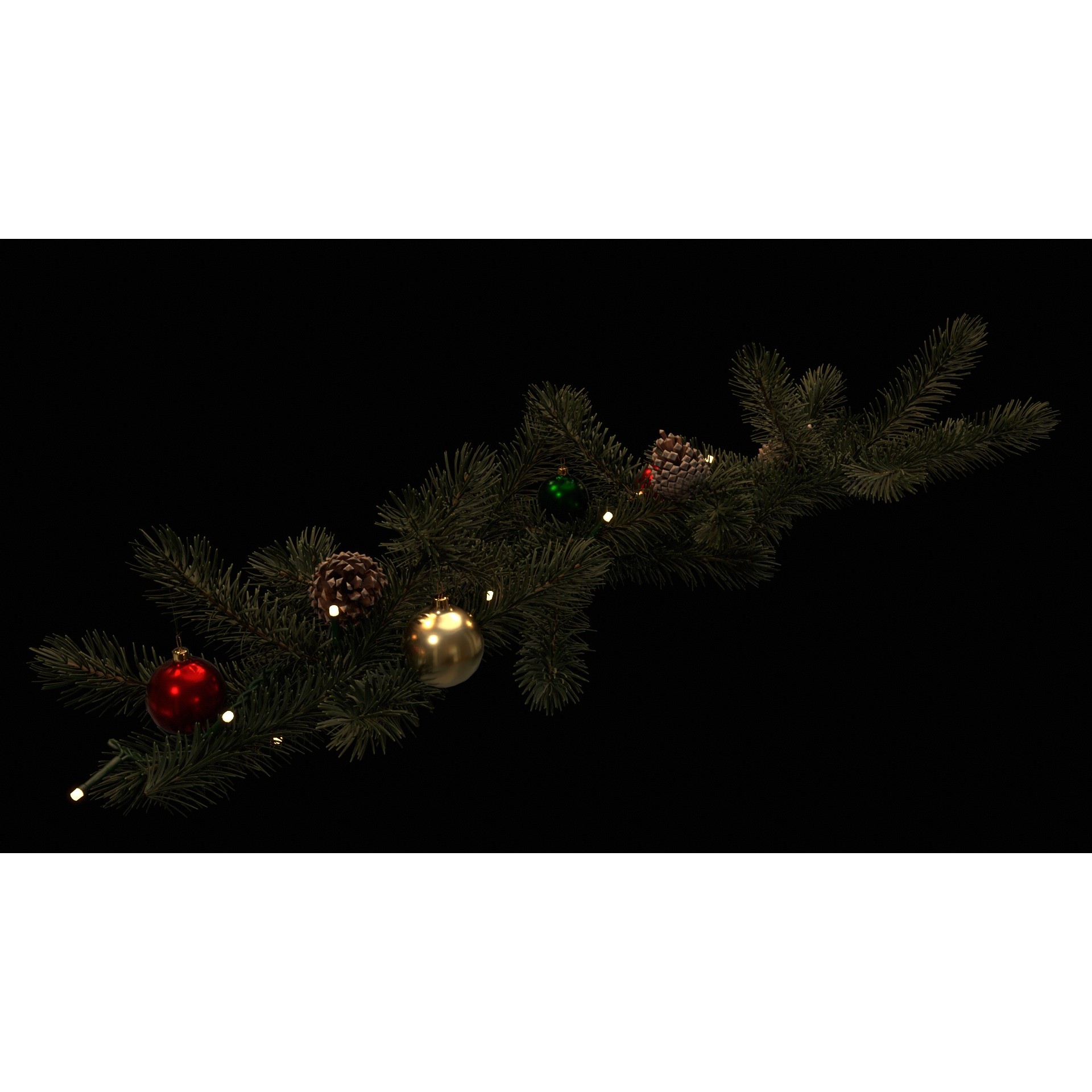 Christmas Dinner - Low-Poly Game-Ready 3D Model - View 65