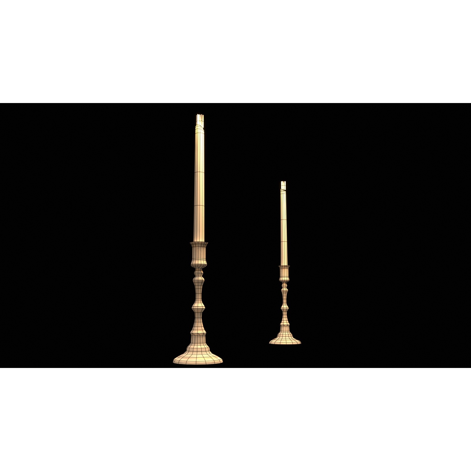 Christmas Dinner - Low-Poly Game-Ready 3D Model - View 70