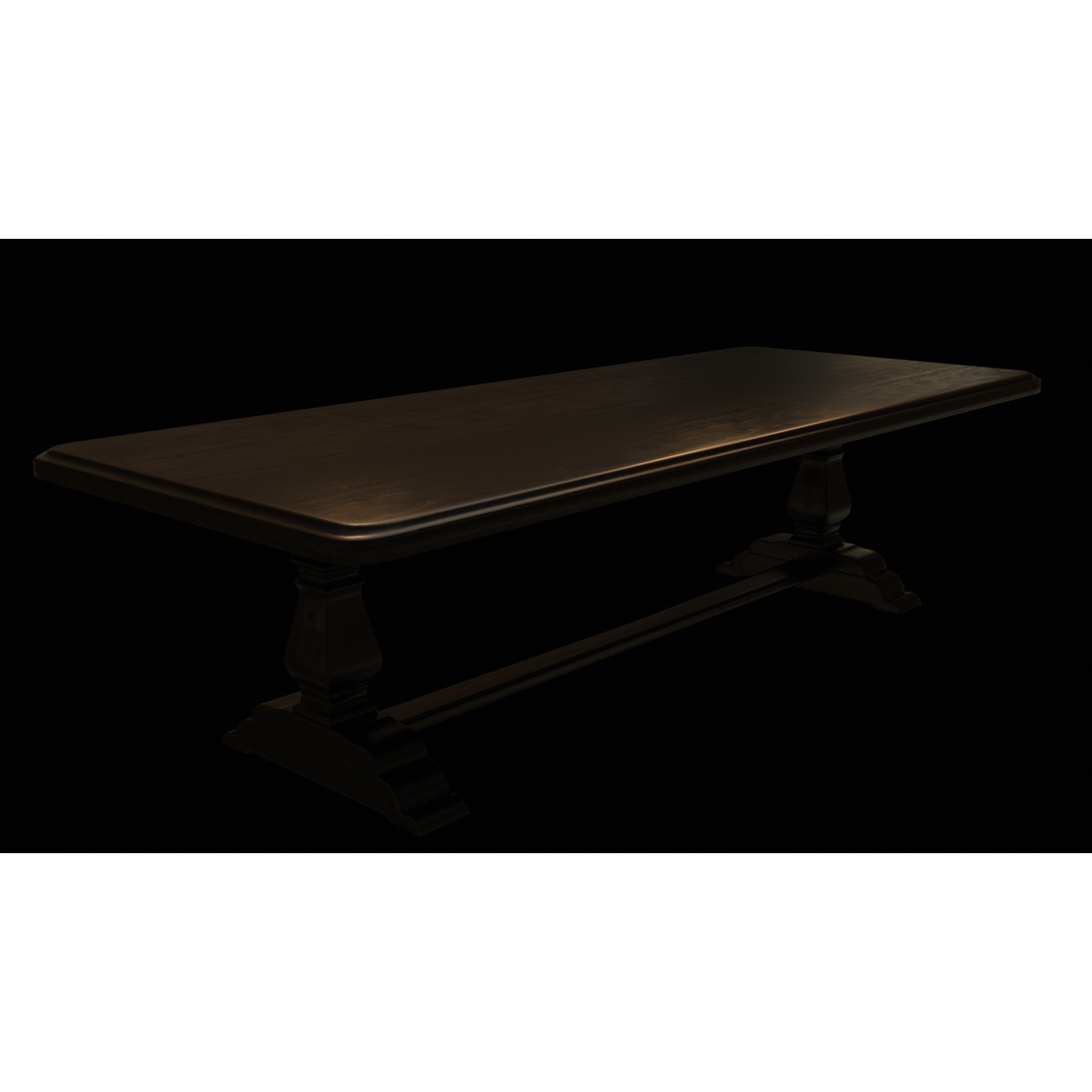 Christmas Dinner - Low-Poly Game-Ready 3D Model - View 71