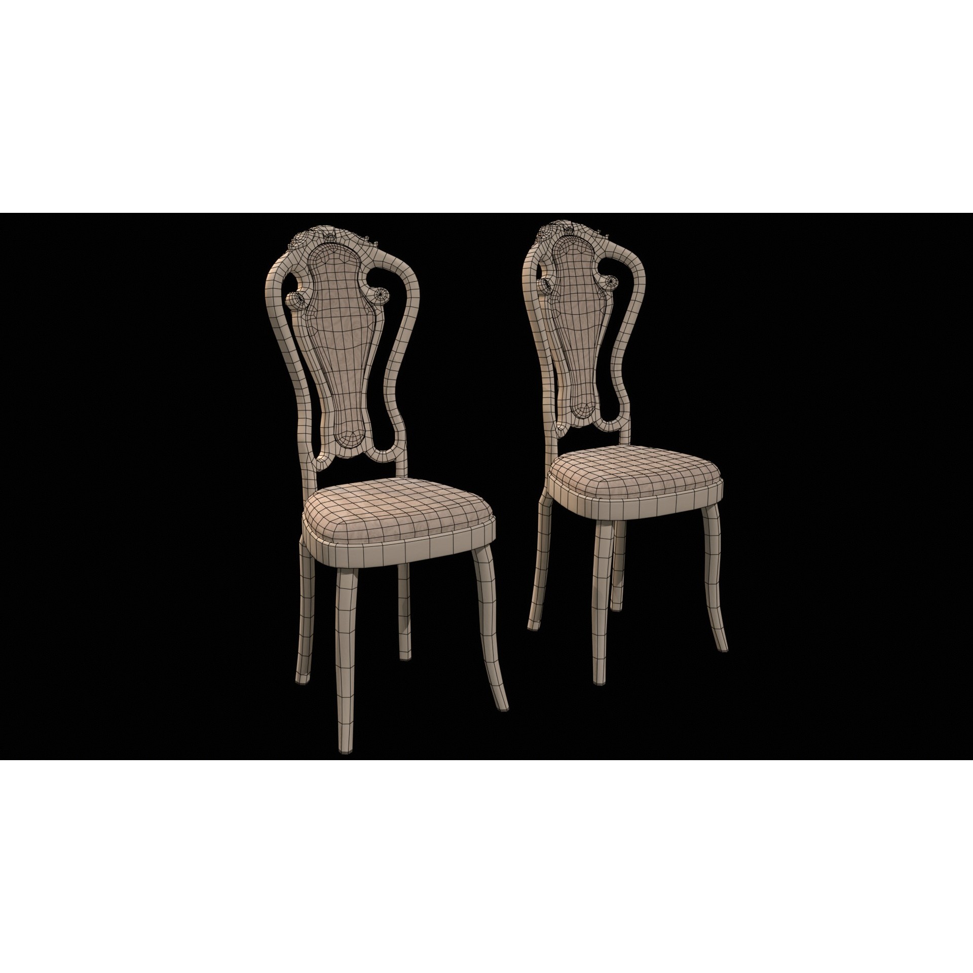 Christmas Dinner - Low-Poly Game-Ready 3D Model - View 73