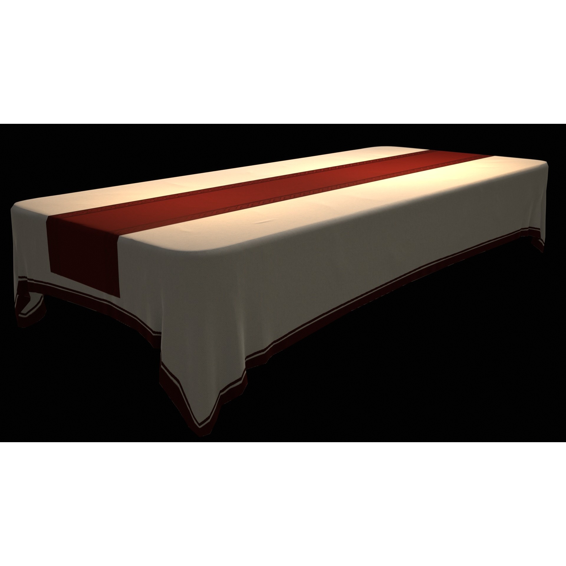 Christmas Dinner - Low-Poly Game-Ready 3D Model - View 75