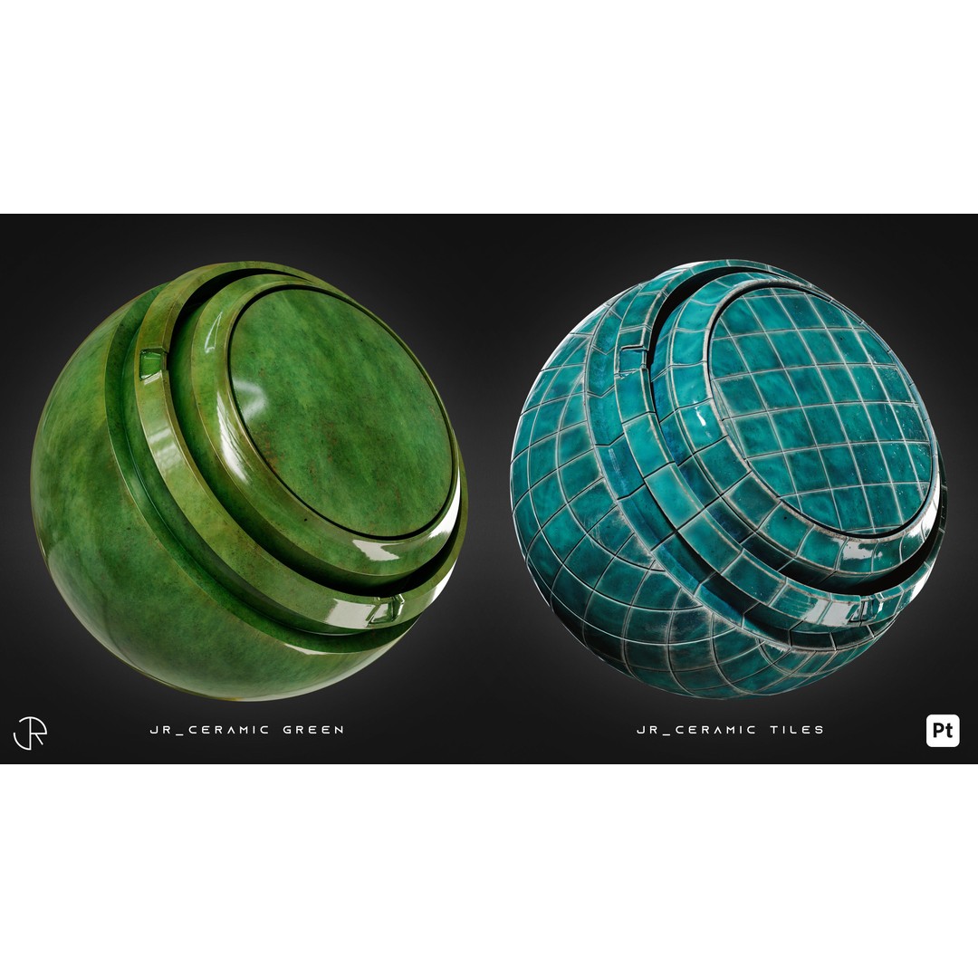 Marble 3D Model – High-Detail Smart Materials, PBR Textures - View 11
