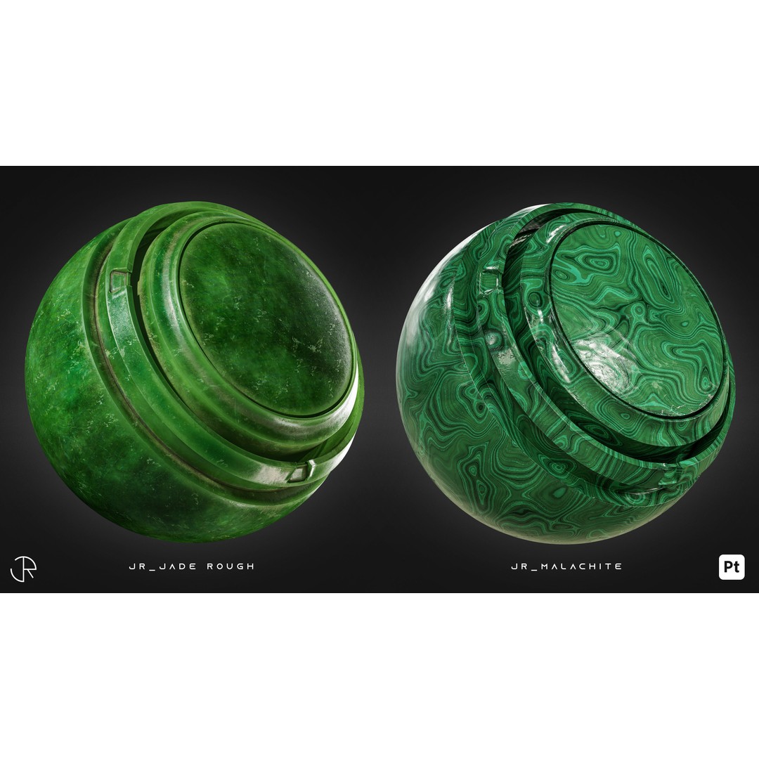 Marble 3D Model – High-Detail Smart Materials, PBR Textures - View 13
