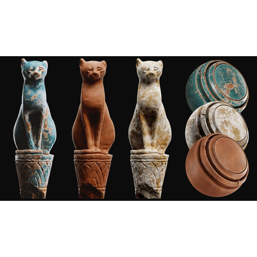 Marble 3D Model – High-Detail Smart Materials, PBR Textures - View 4