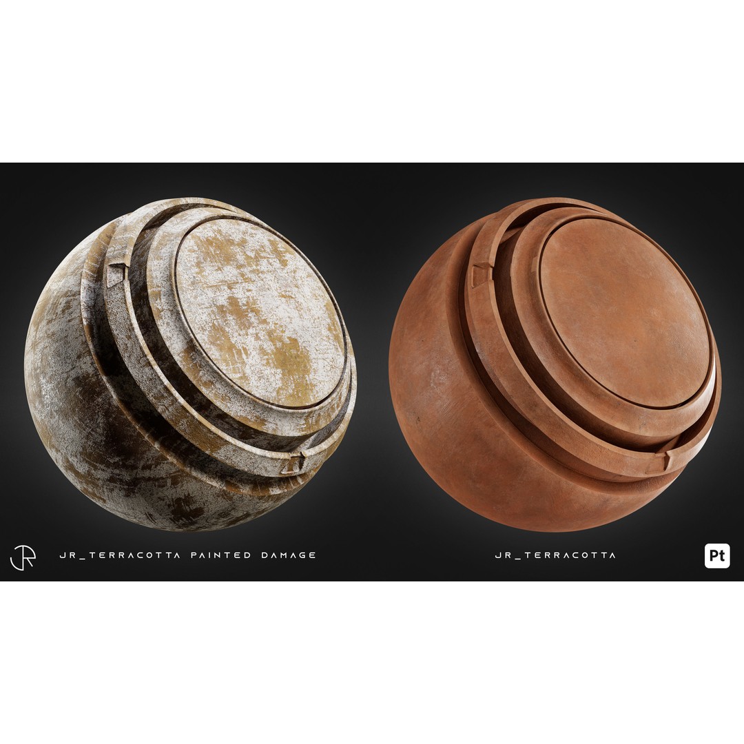 Marble 3D Model – High-Detail Smart Materials, PBR Textures - View 9