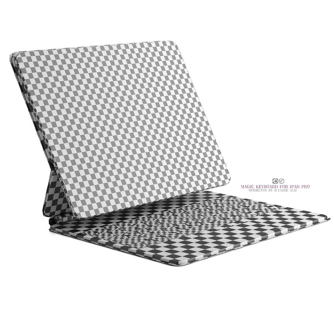 Apple 3D Model – iPad Pro, Mini, Magic Keyboard, Game Ready