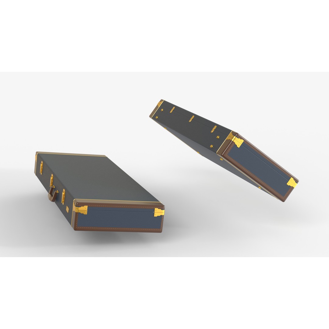 Blue Electric Guitar 3D Model – PBR Textures, FBX, OBJ, Blender - View 13