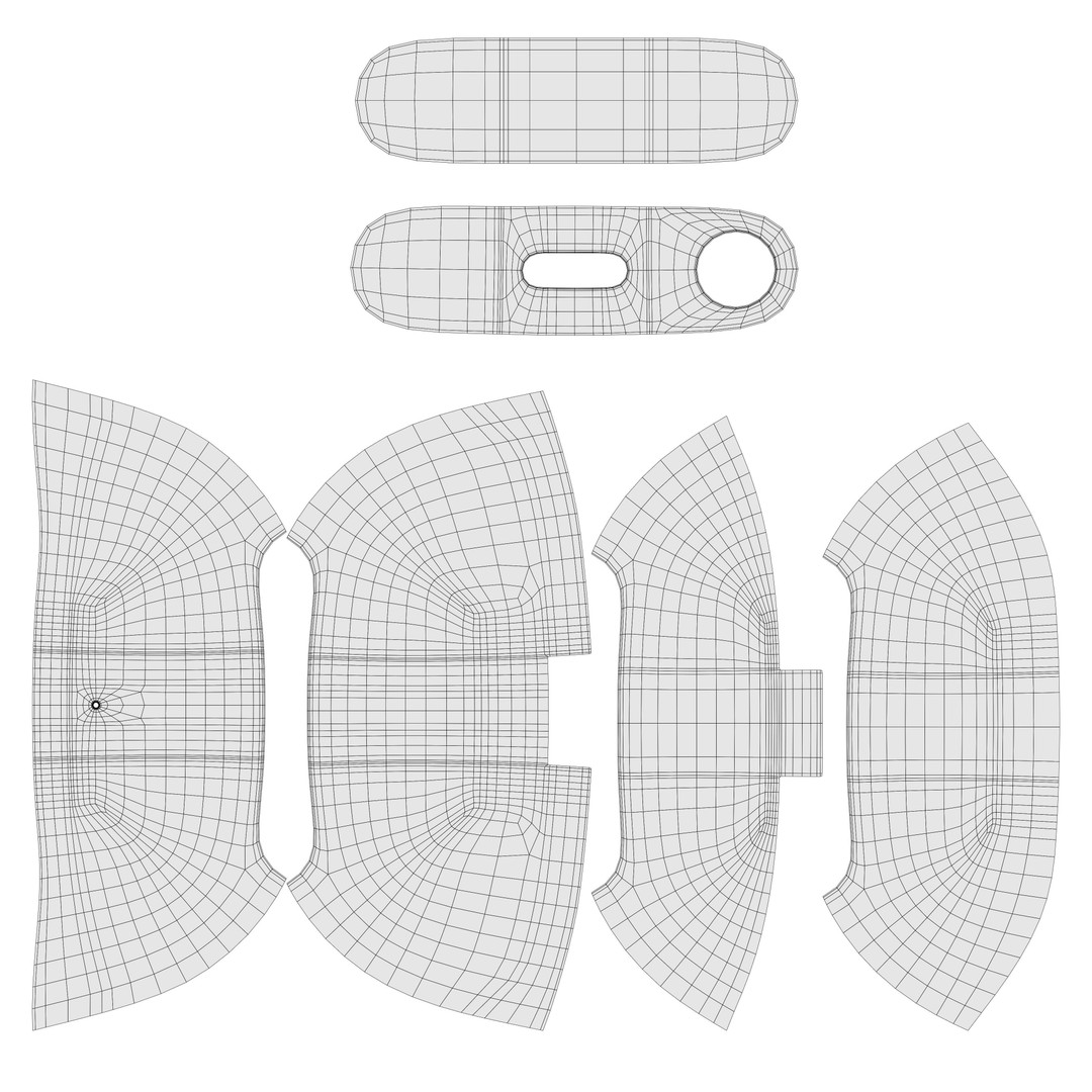 Samsung Galaxy Buds 3 3D Model – High Poly PBR Asset, FBX, OBJ - View 14
