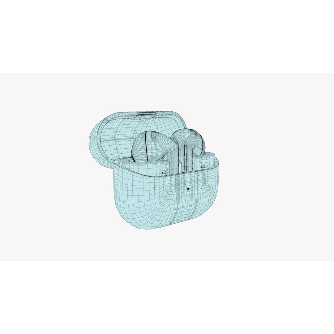Samsung Galaxy Buds 3 3D Model – High Poly PBR Asset, FBX, OBJ - View 16