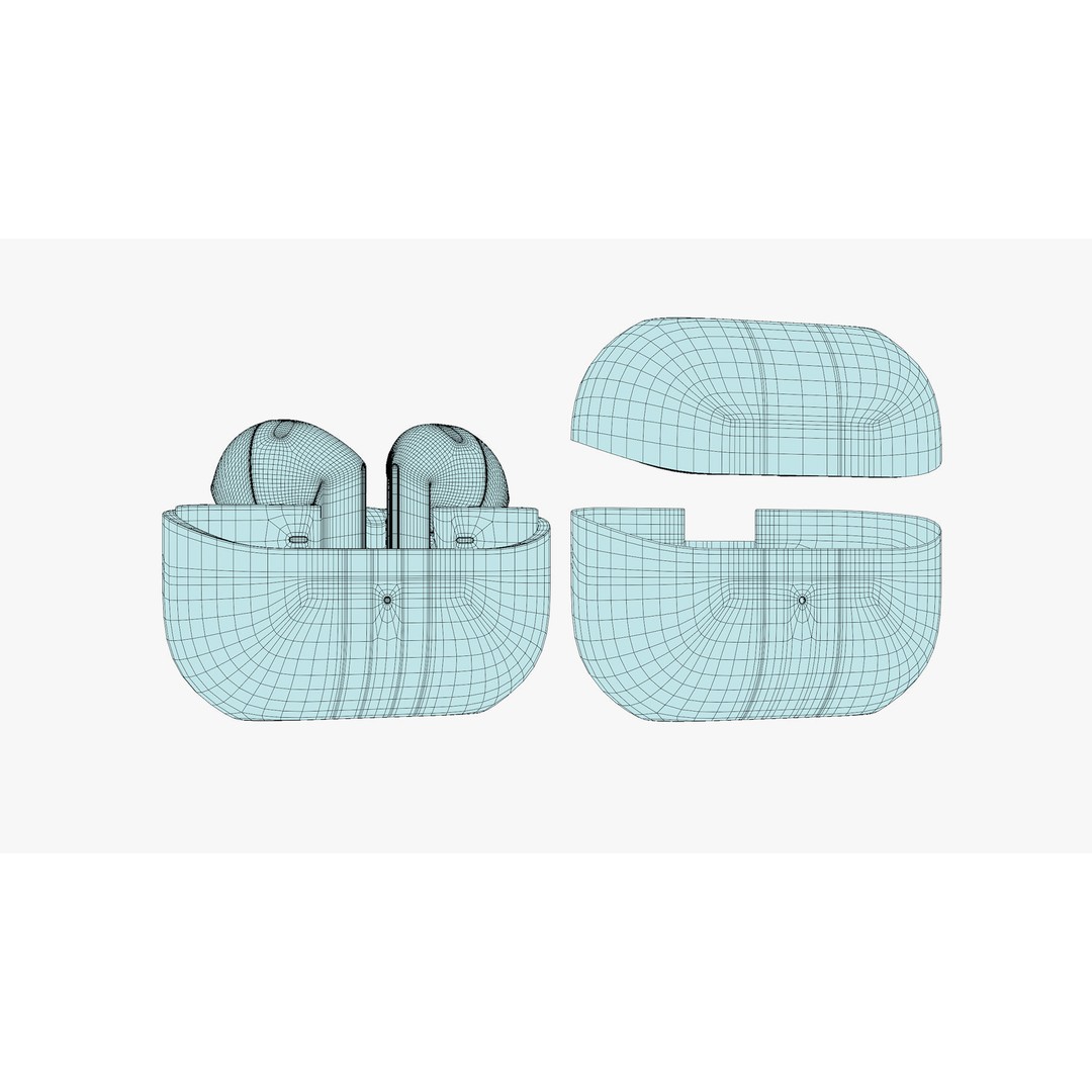 Samsung Galaxy Buds 3 3D Model – High Poly PBR Asset, FBX, OBJ - View 18