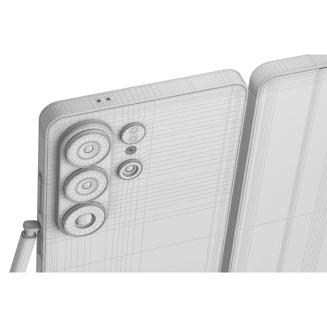 Samsung Galaxy S26 Ultra 3D Model – Realistic Phone Asset, FBX, OBJ, Blender - View 17