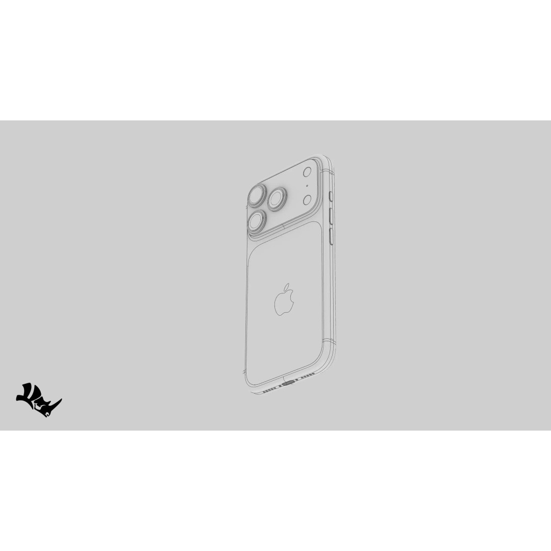 Apple iPhone 17 Pro 3D Model – High Quality PBR Asset, Blender, FBX