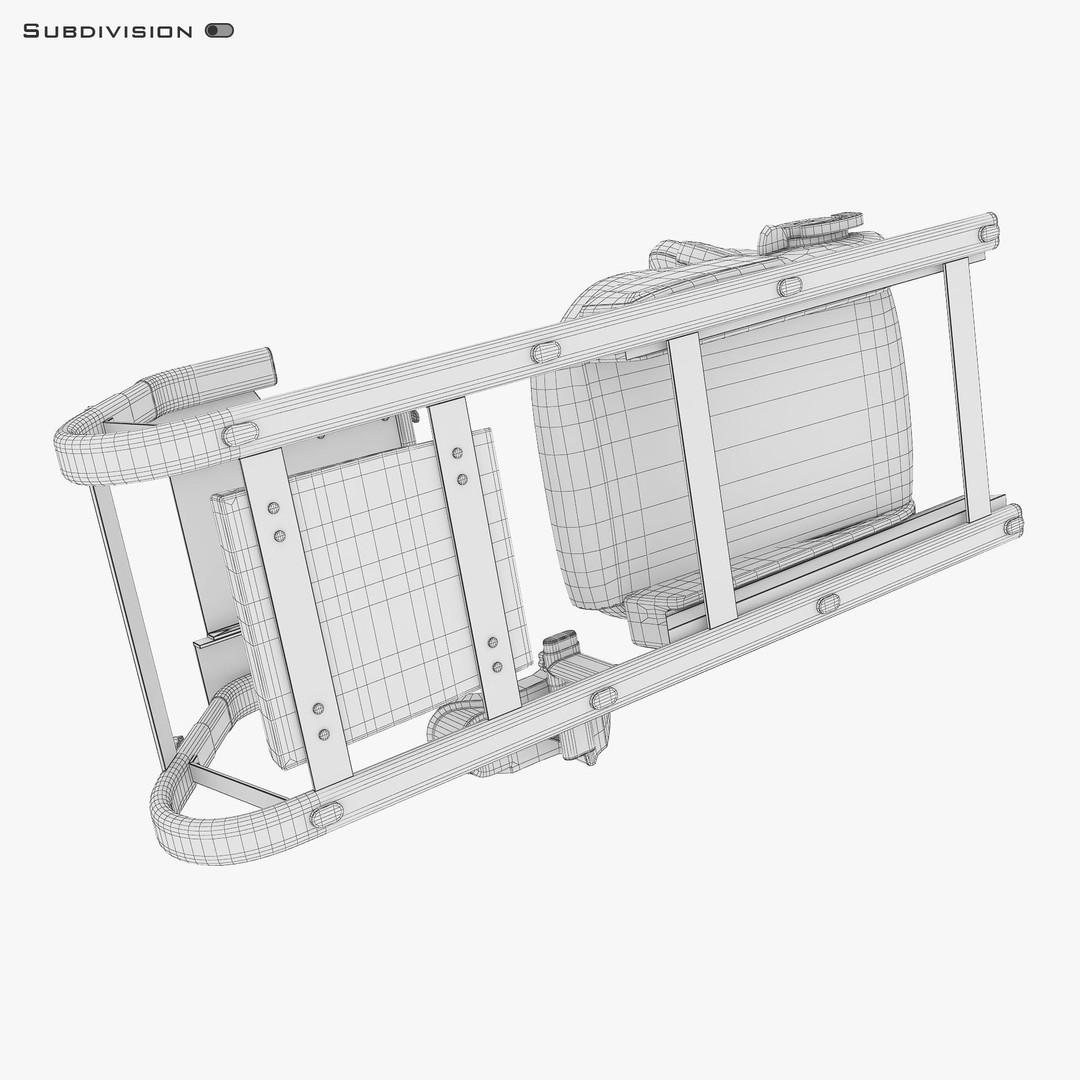 Racing Game Simulator 3D Model – High Poly Game Asset, FBX, PBR - View 35