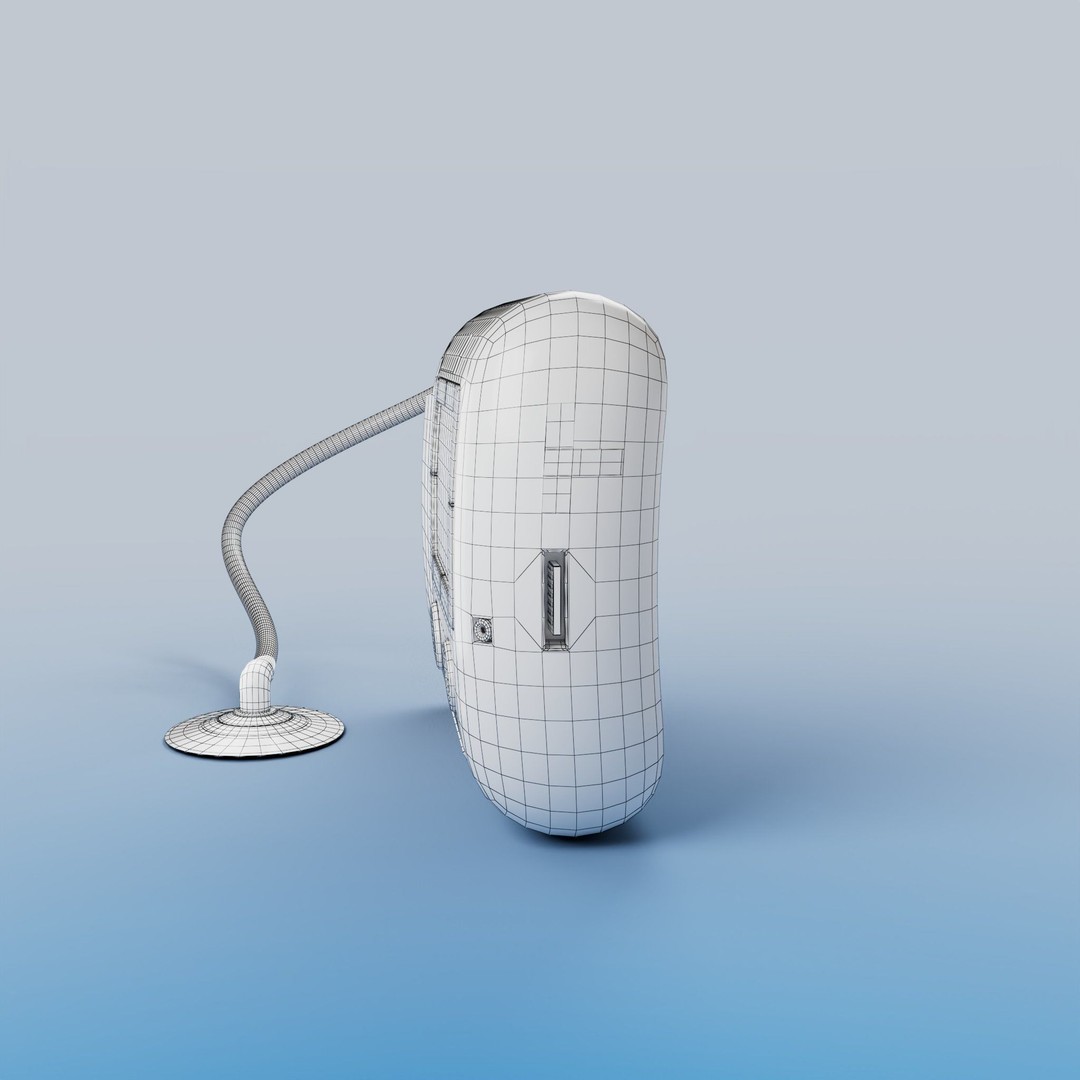 VAC Medical Device 3D Model – Rigged Low Poly Asset, FBX, OBJ