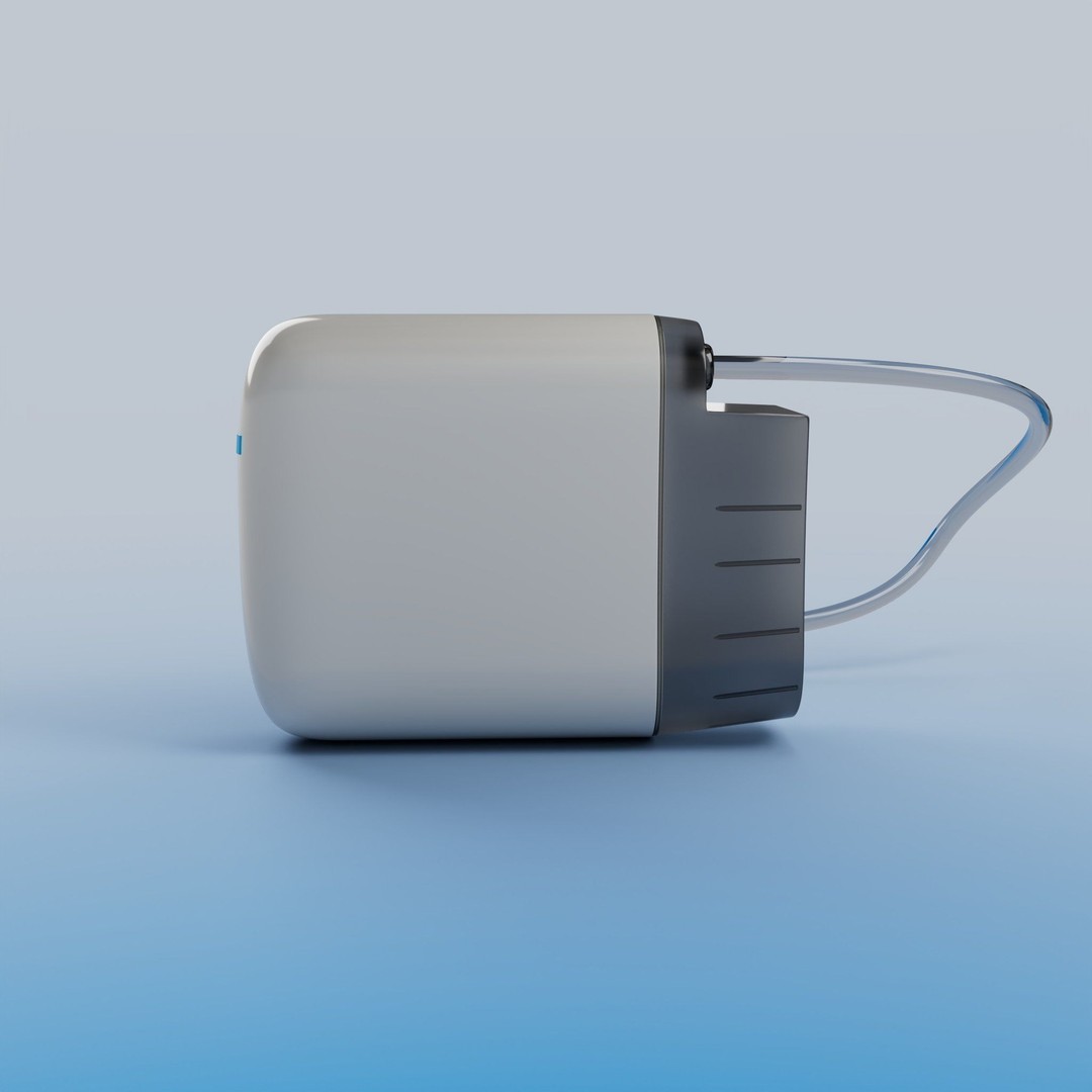 VAC Medical Device 3D Model – Rigged Low Poly Asset, FBX, OBJ - View 10