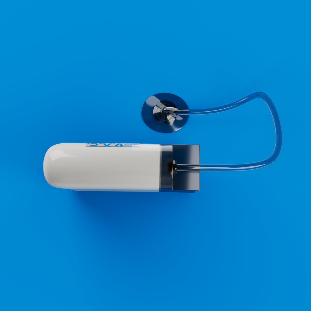 VAC Medical Device 3D Model – Rigged Low Poly Asset, FBX, OBJ - View 11