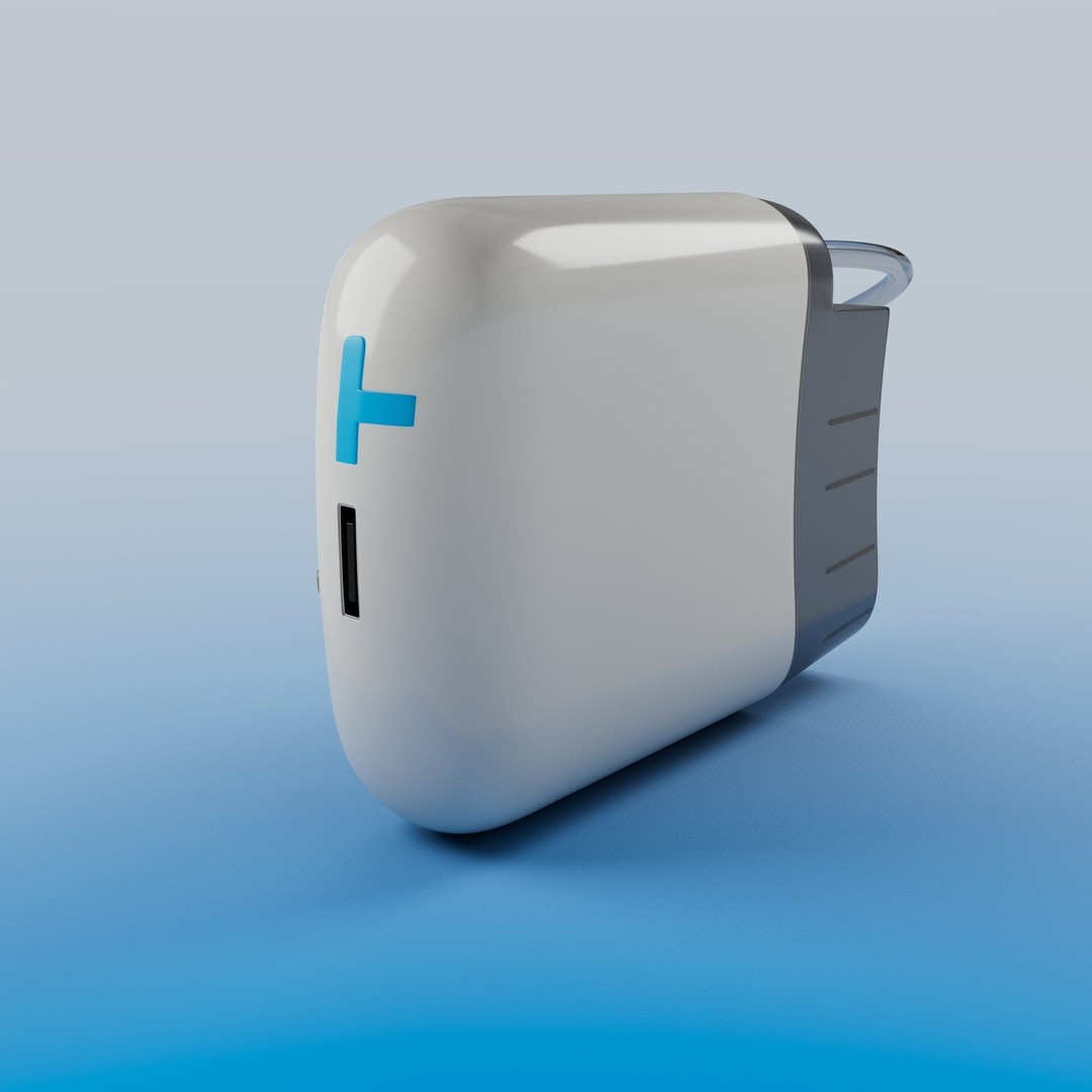 VAC Medical Device 3D Model – Rigged Low Poly Asset, FBX, OBJ - View 9