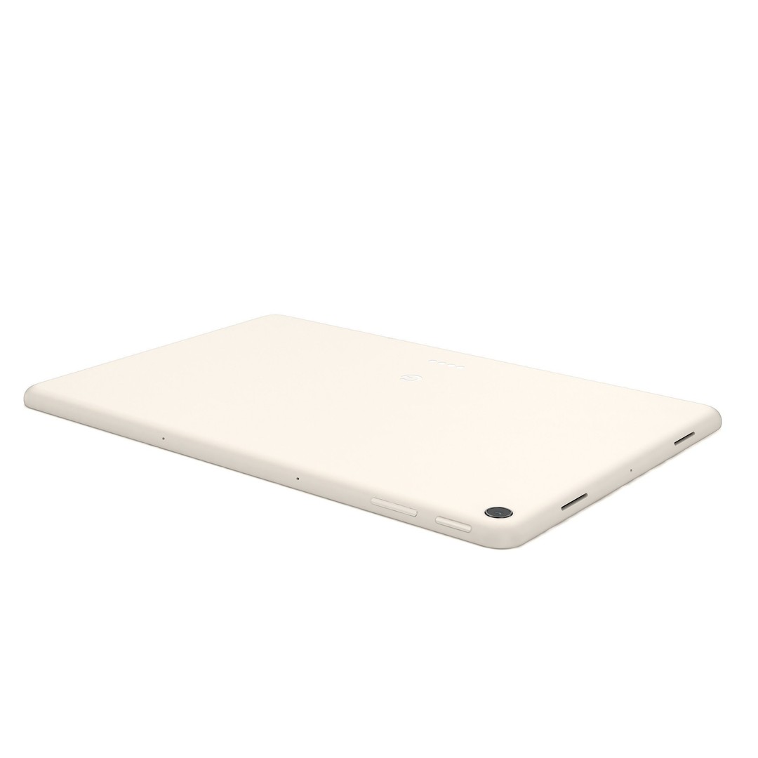 Google Pixel Tablet 3D Model – Low Poly Porcelain Design, FBX, OBJ - View 9