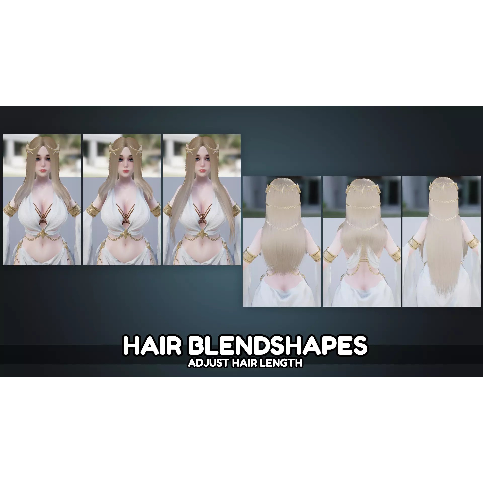 High Priestess - Low-Poly Game-Ready 3D Model - View 11