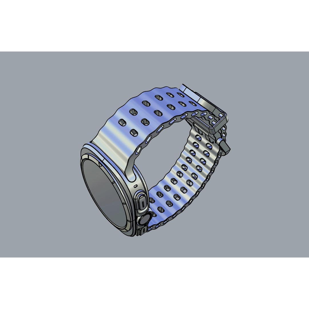 SAMSUNG Galaxy Watch Ultra 3D Model – High-Detail PBR Asset, FBX, OBJ - View 18