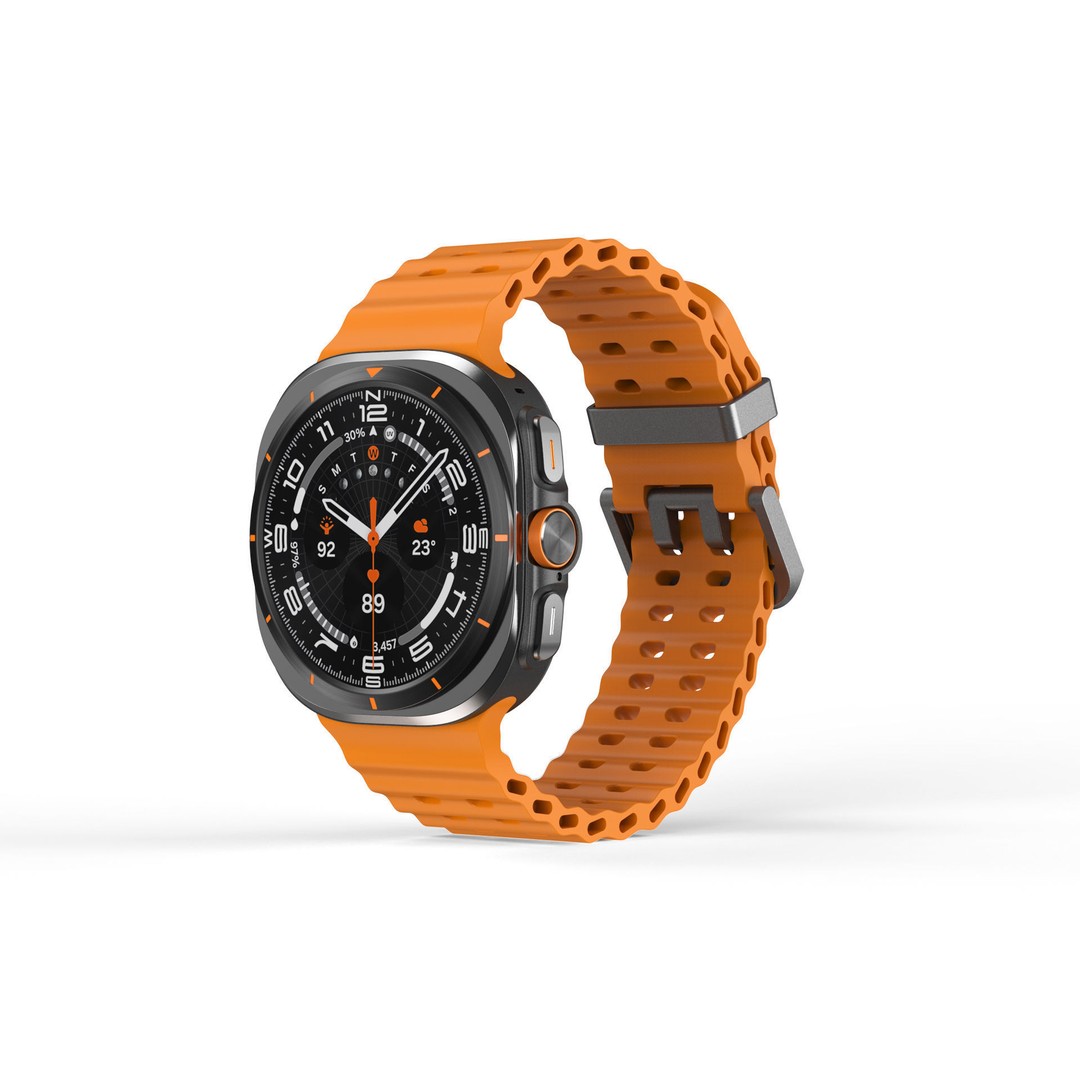 SAMSUNG Galaxy Watch Ultra 3D Model – High-Detail PBR Asset, FBX, OBJ - View 3