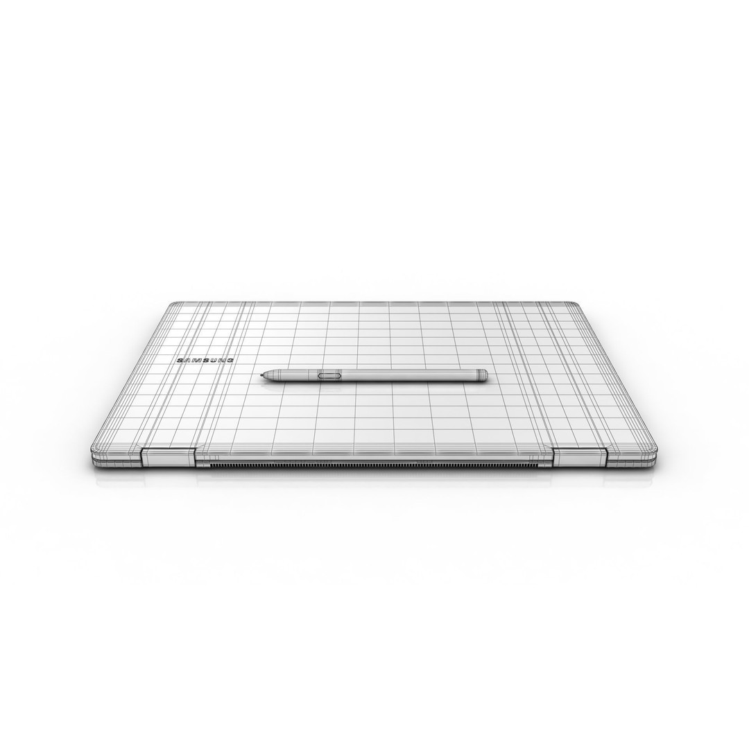 Samsung Galaxy Book5 Pro 360 3D Model – Low Poly Game Asset, FBX, OBJ - View 17