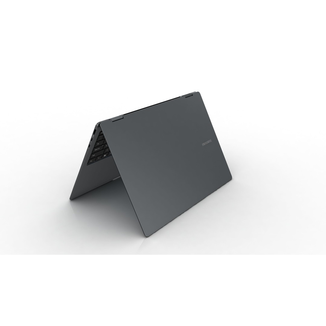 Samsung Galaxy Book5 Pro 360 3D Model – Low Poly Game Asset, FBX, OBJ - View 9