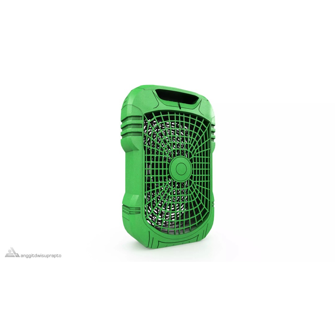 Portable Bug Zapper 3D Model – Realistic Outdoor Electronics, FBX - View 2