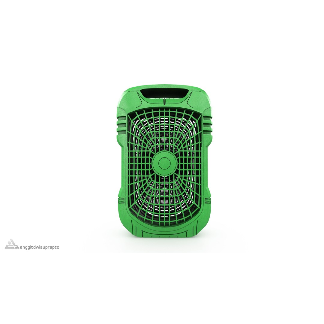 Portable Bug Zapper 3D Model – Realistic Outdoor Electronics, FBX - View 3