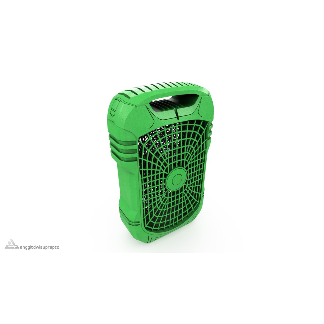 Portable Bug Zapper 3D Model – Realistic Outdoor Electronics, FBX - View 5