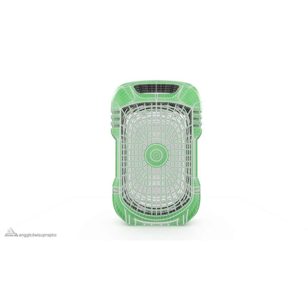 Portable Bug Zapper 3D Model – Realistic Outdoor Electronics, FBX - View 7