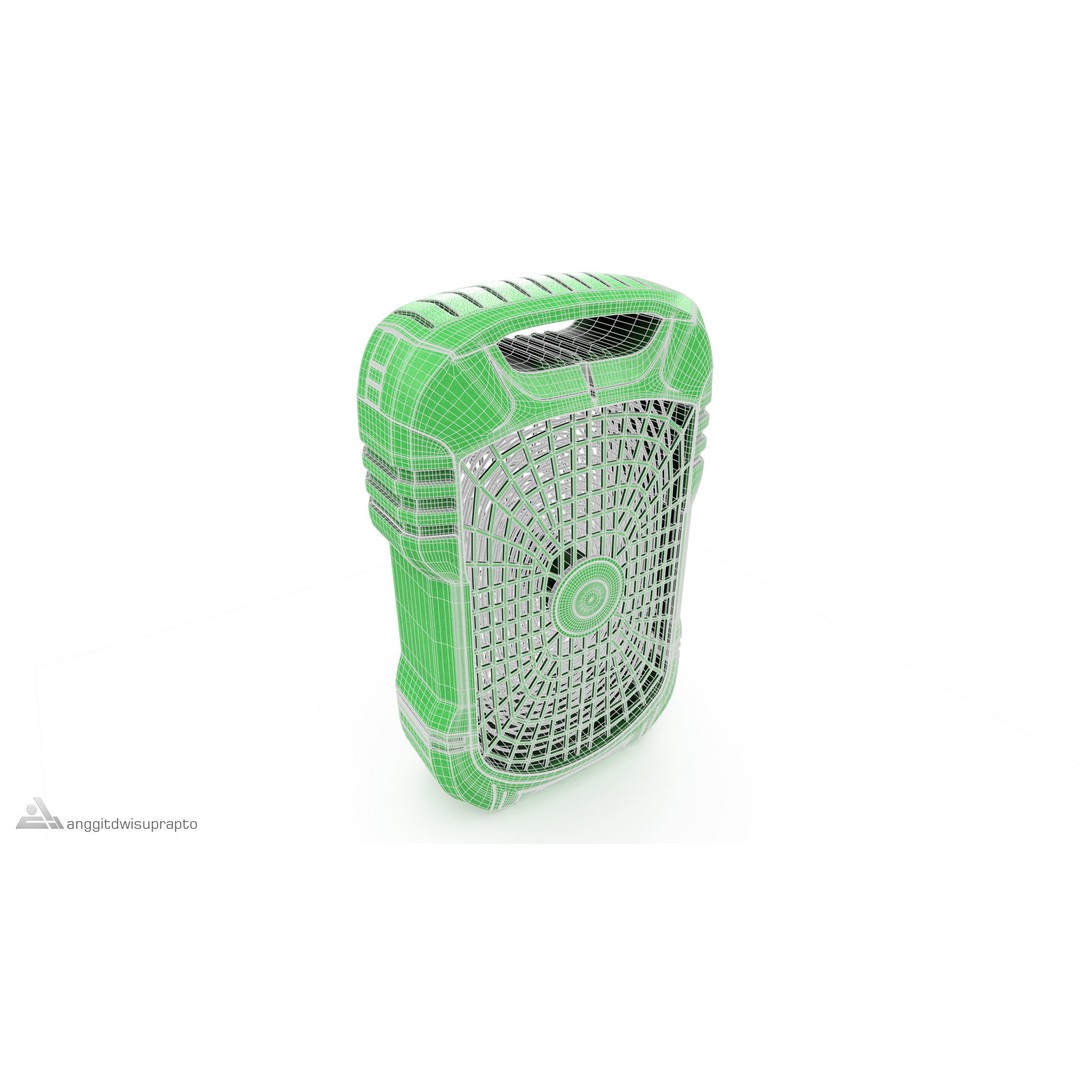 Portable Bug Zapper 3D Model – Realistic Outdoor Electronics, FBX - View 9