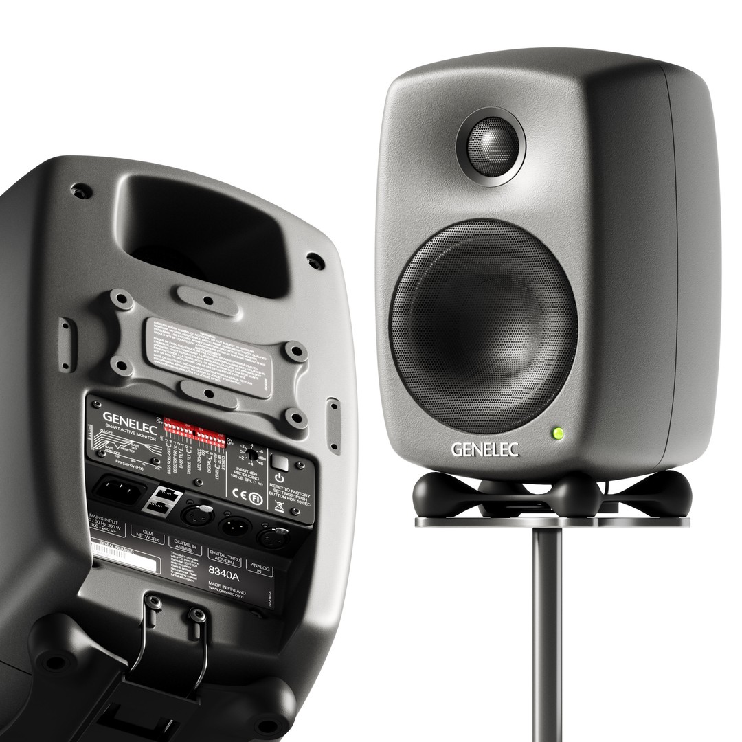 Musical Workspace 3D Model – Detailed Audio Electronics, FBX, OBJ - View 6